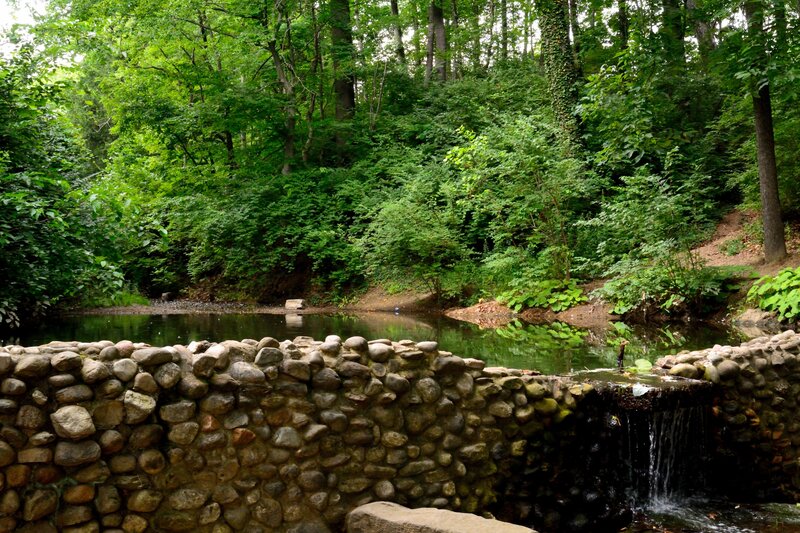 Stone Wall Waterfall