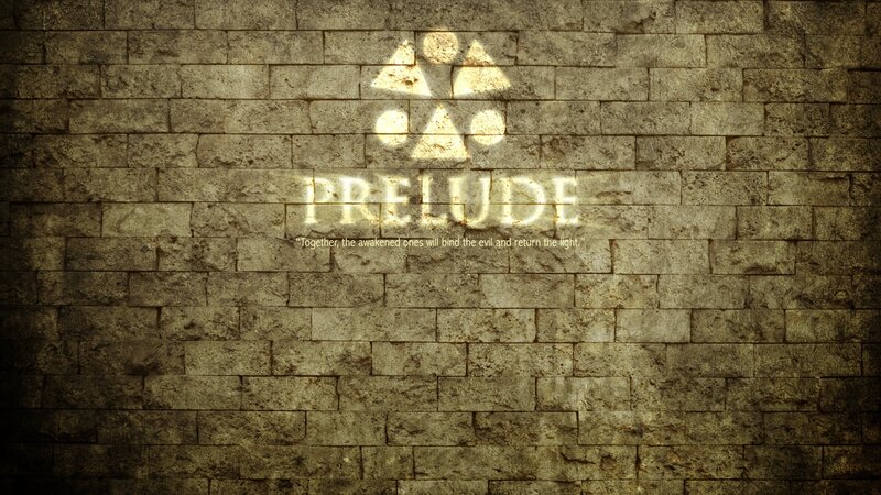 Stone Wall with Logo — Brown