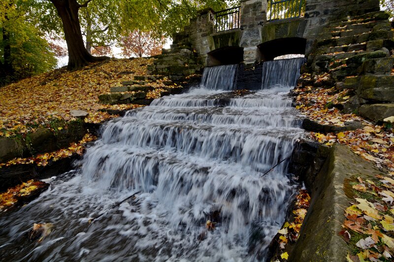 Stone Waterfall Cascade