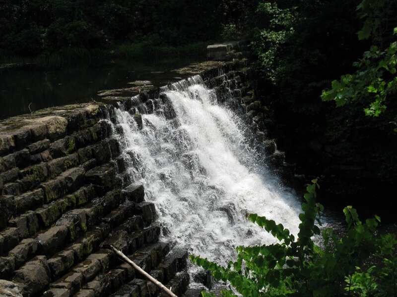 Stone Waterfall Dam