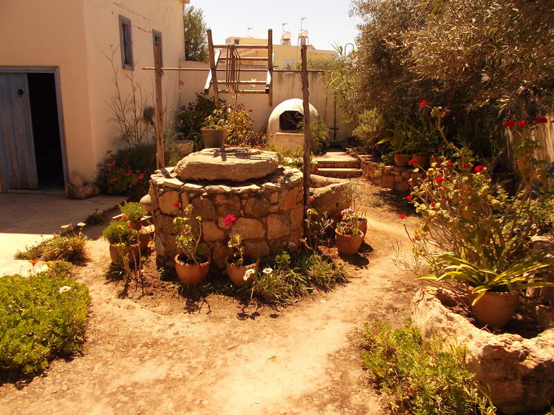 Stone Well in Garden — Brown
