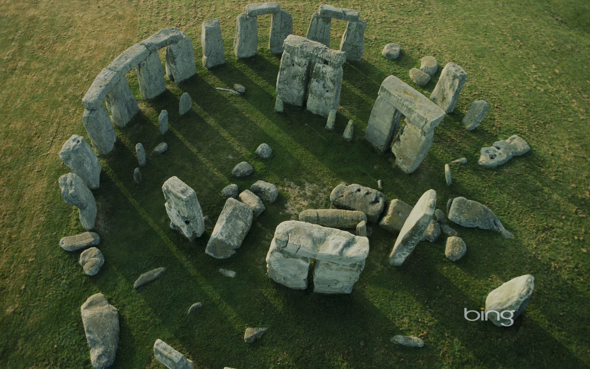 Stonehenge aerial view