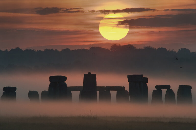 Stonehenge at sunrise