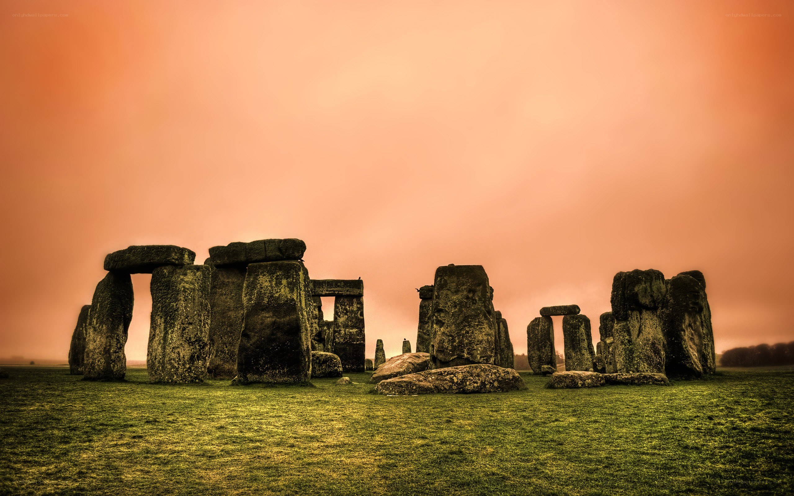 Stonehenge at sunset