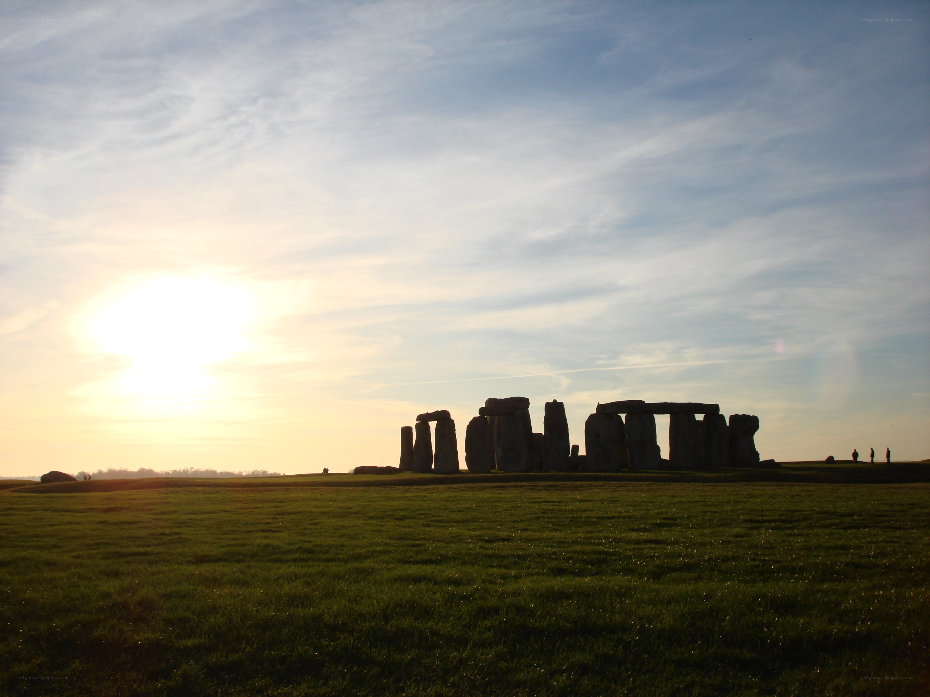 Stonehenge at sunset