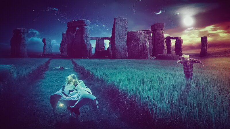 Stonehenge at twilight