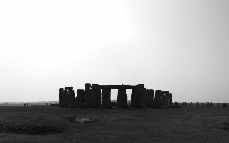 Stonehenge Monument — Black