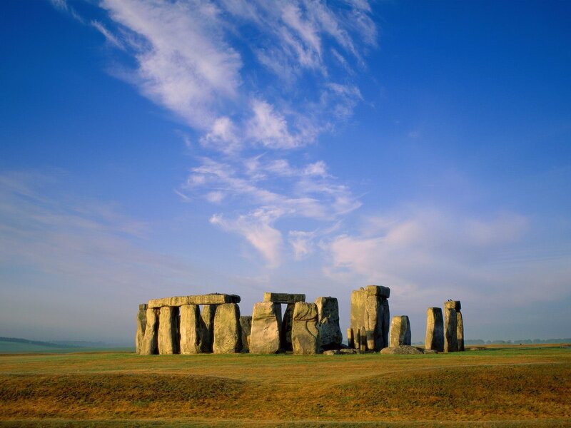 Stonehenge Monument — Blue