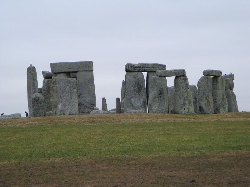 Stonehenge on a cloudy day