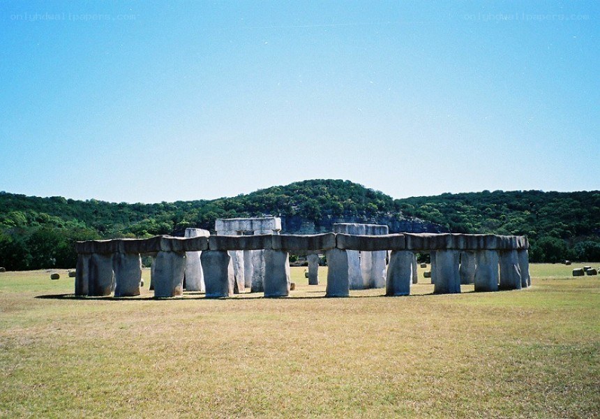 Stonehenge replica in Texas