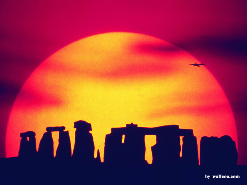 Stonehenge Silhouette