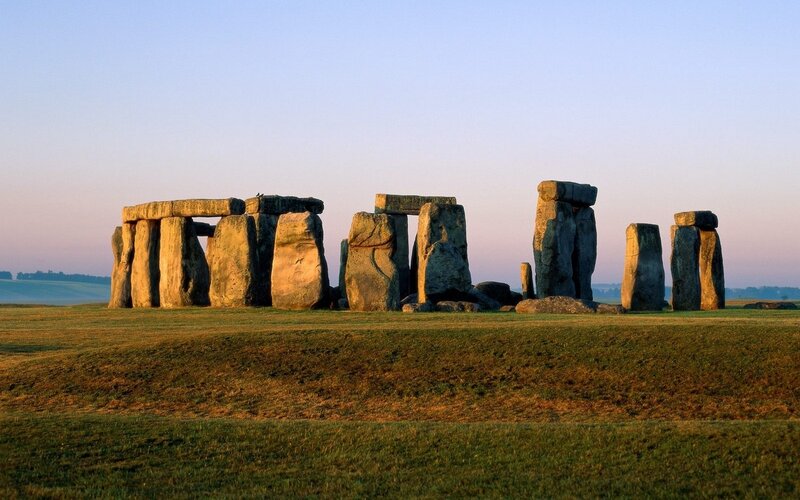 Stonehenge Stones — Green, Serene