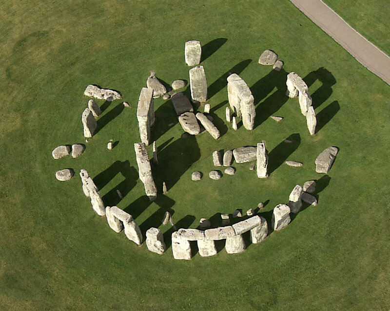 Stonehenge Stones — Green