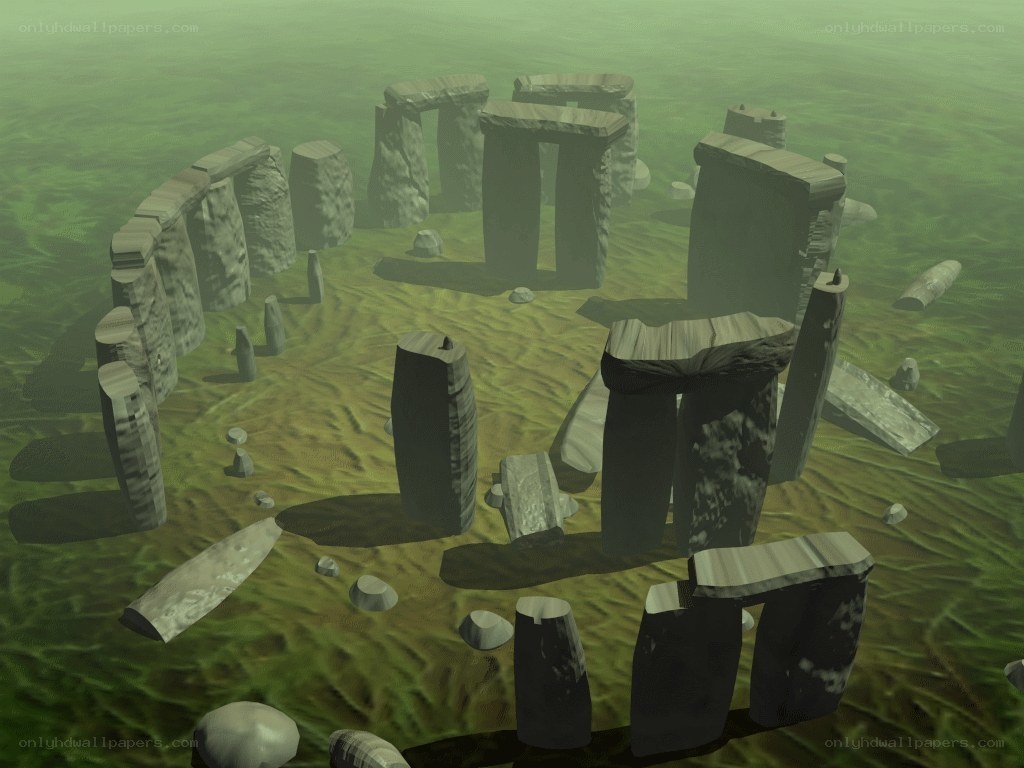 Stonehenge under water