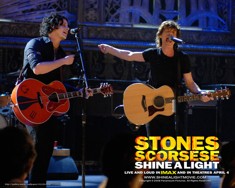 Stones and Scorsese perform