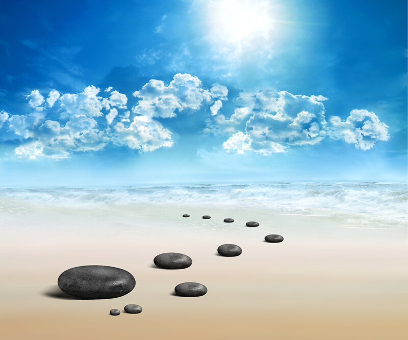 Stones on Beach