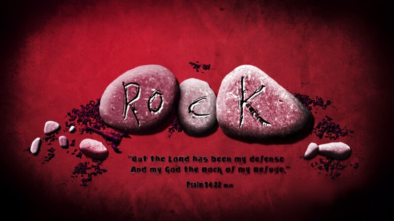 Stones with Carved Letters