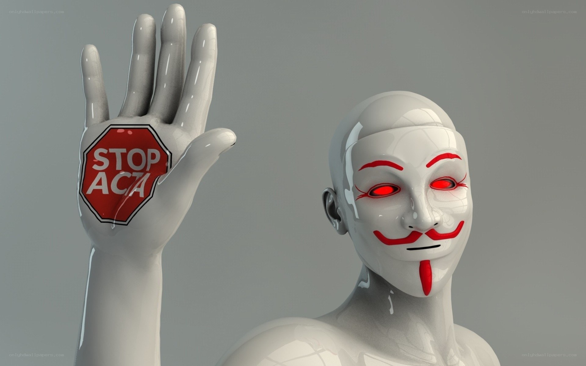 Stop ACA protest figure