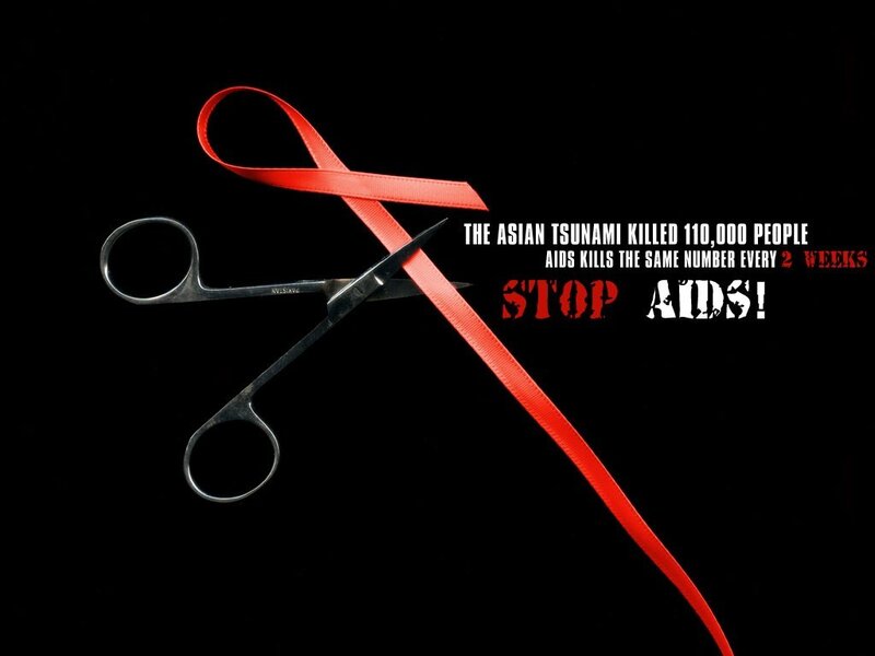 Stop AIDS campaign image