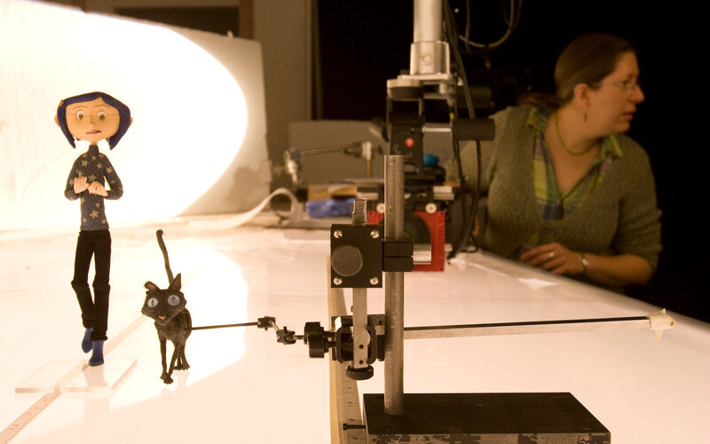 stop-motion animation set