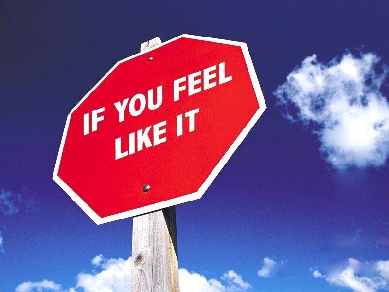 stop sign with inspirational message