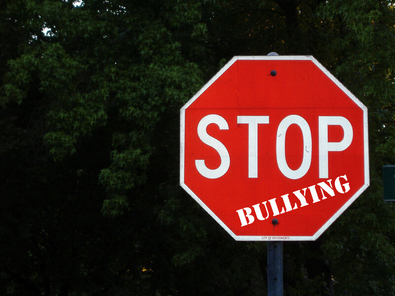 Stop Sign with Text — Red