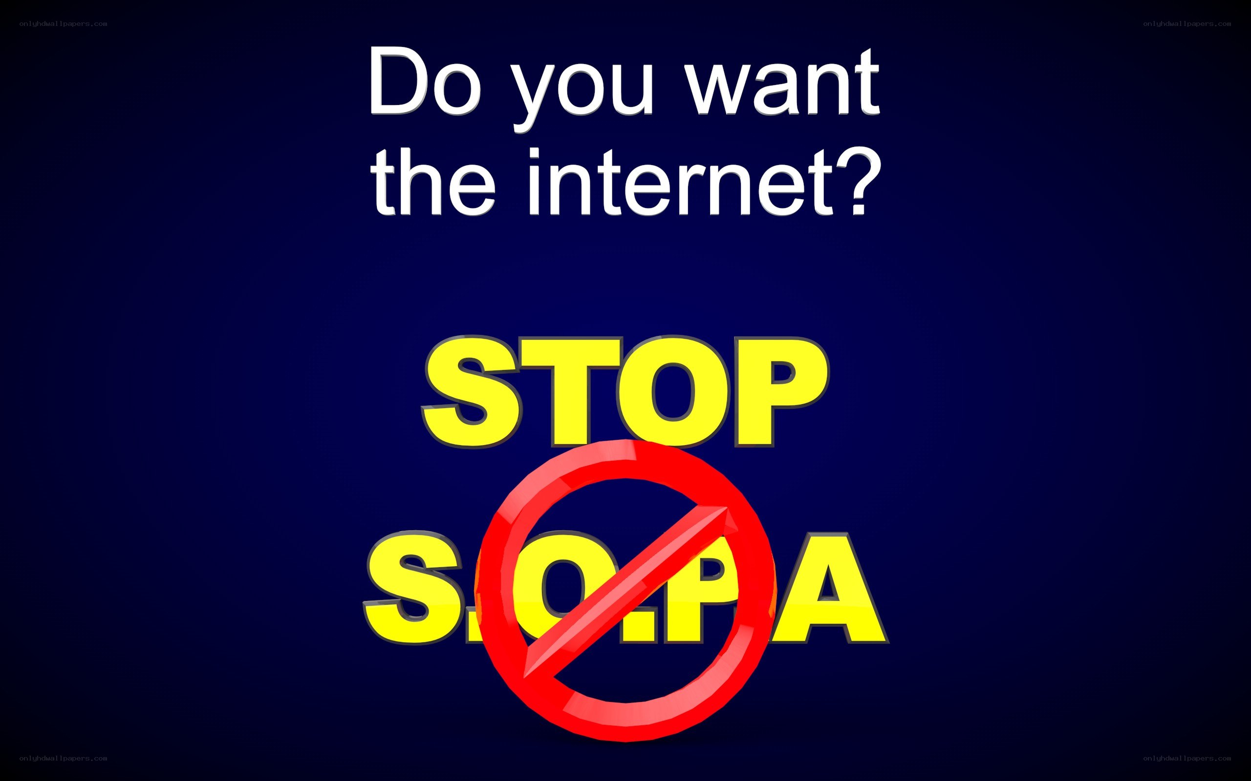 Stop SOPA campaign