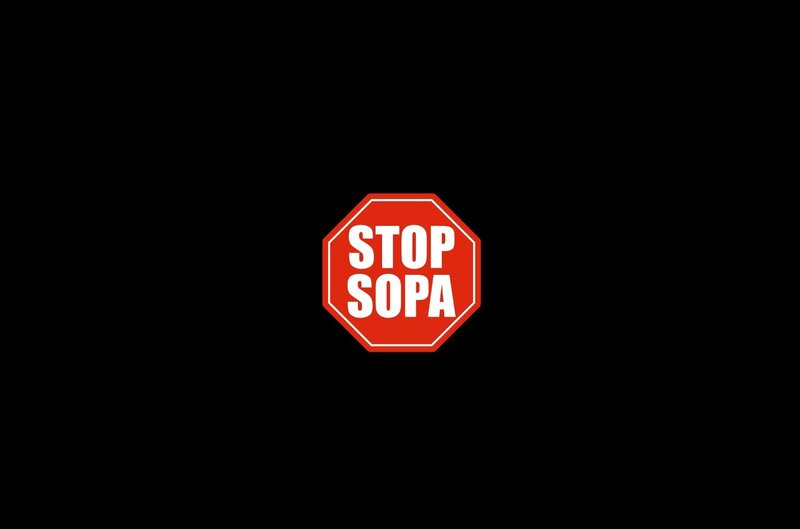 Stop Sopa sign