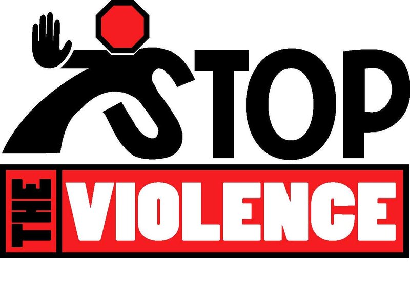 Stop Violence Sign