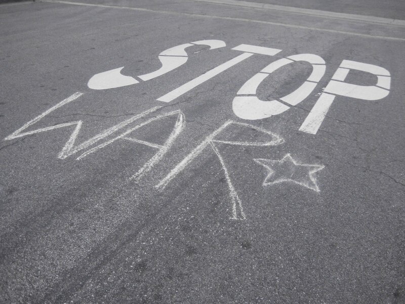 Stop War Message