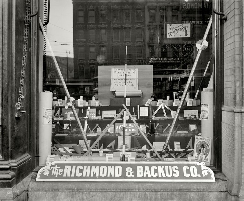 Store Window Display — Black