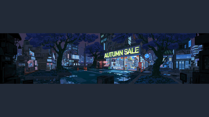 Storefront at Night