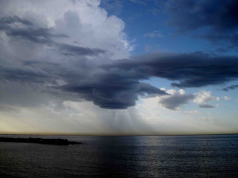 Storm Cloud over Water