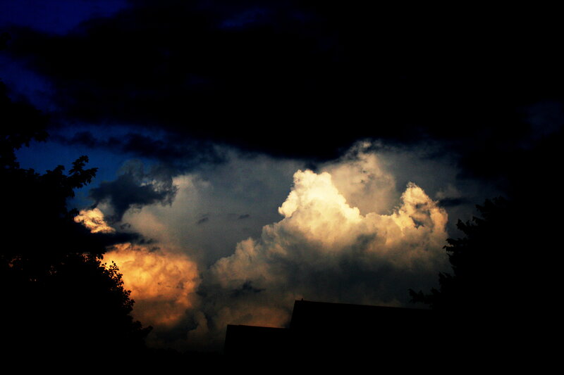 Storm Clouds at Dusk