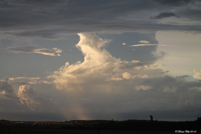 Storm Clouds over Airport