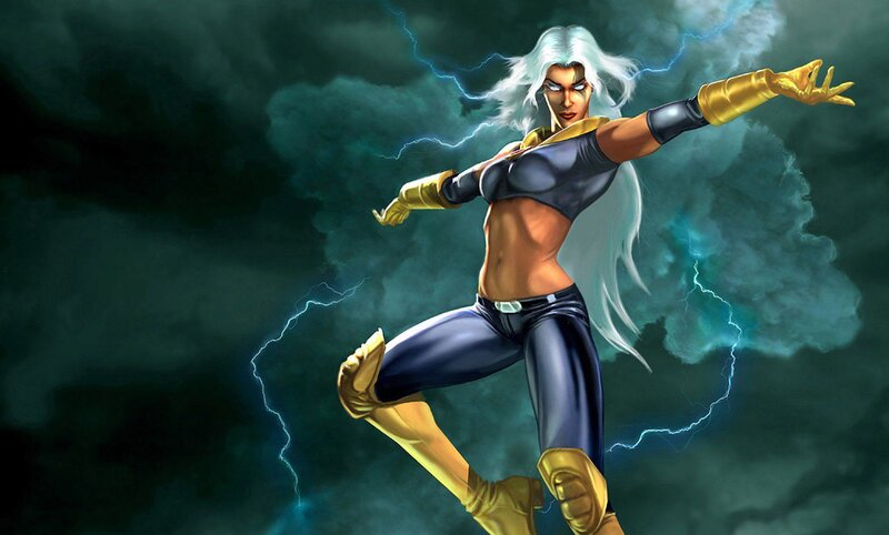 Storm in a thunderstorm
