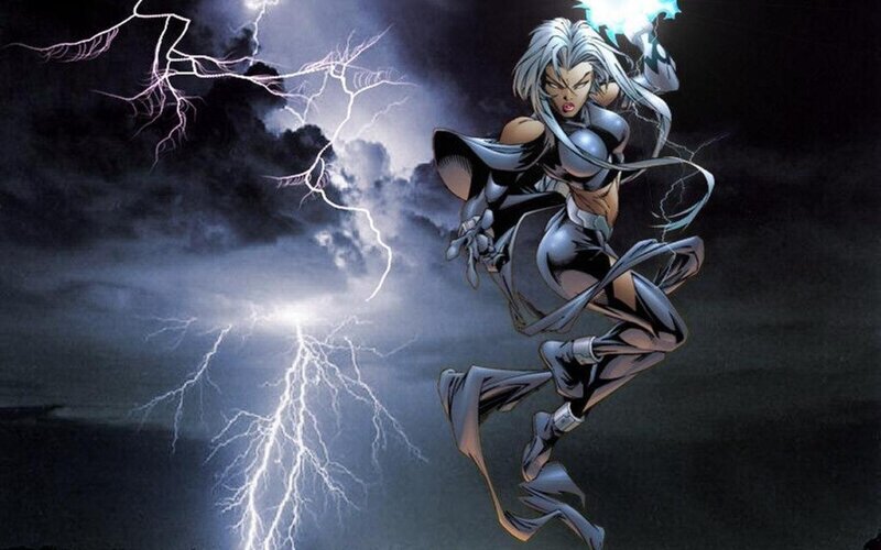 Storm in a thunderstorm