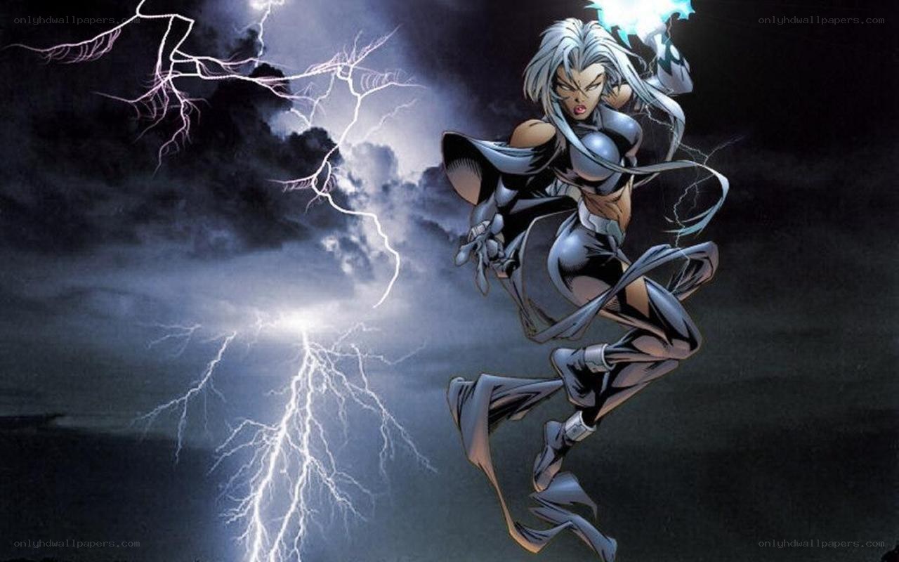 Storm in a thunderstorm