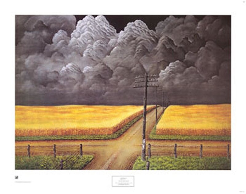 Storm over Cornfields
