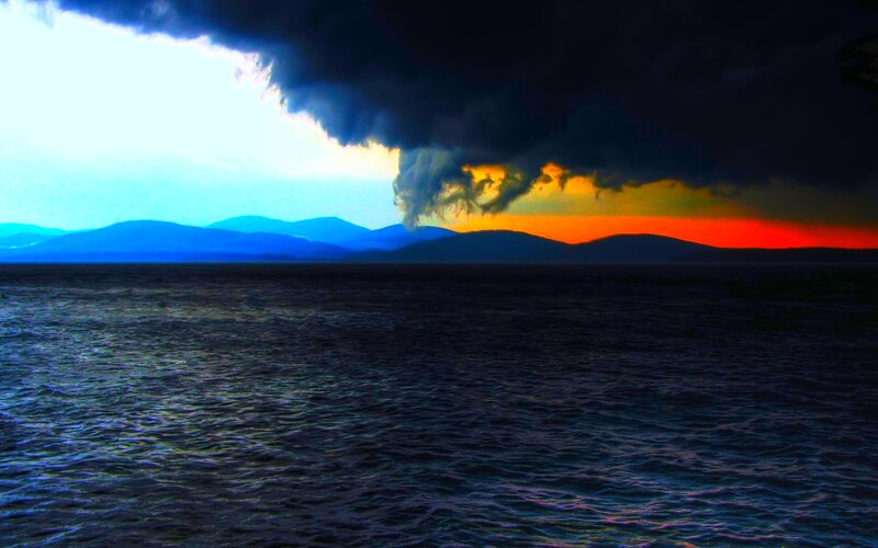 Storm over Lake