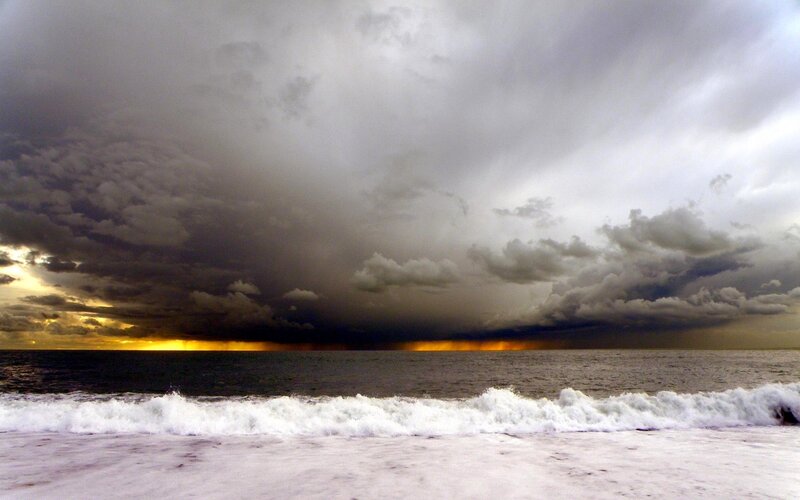 Storm over Ocean