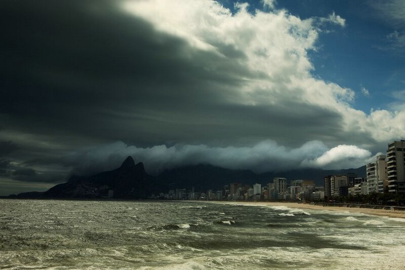 Storm over Rio de Janeiro