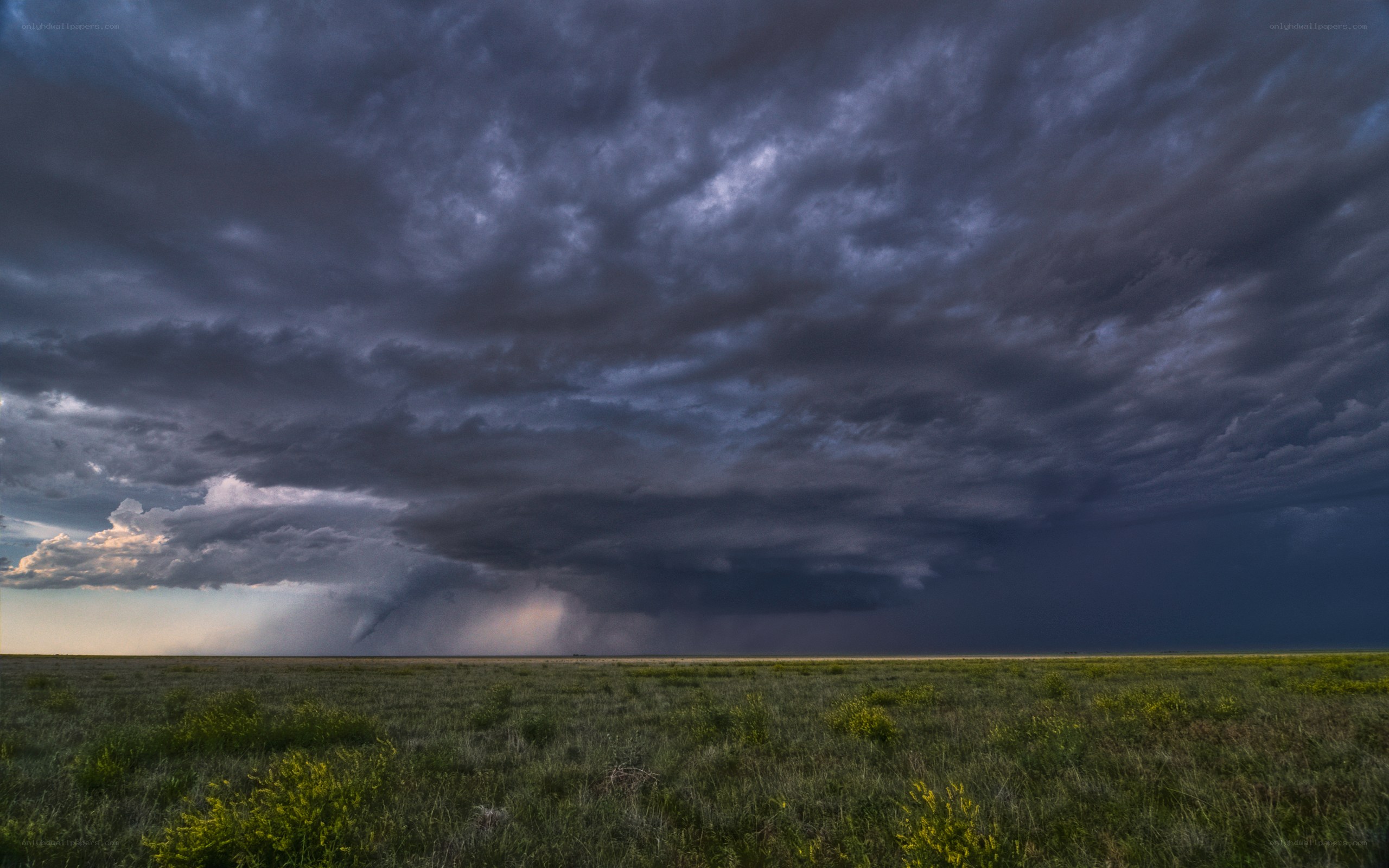 Storm over the prairie