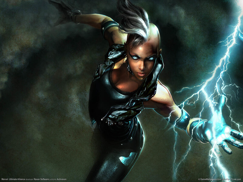 Storm unleashing lightning