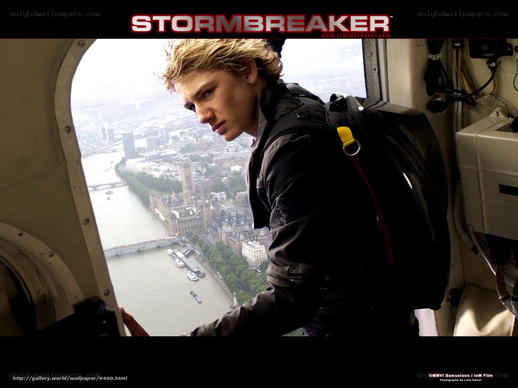 Stormbreaker movie scene