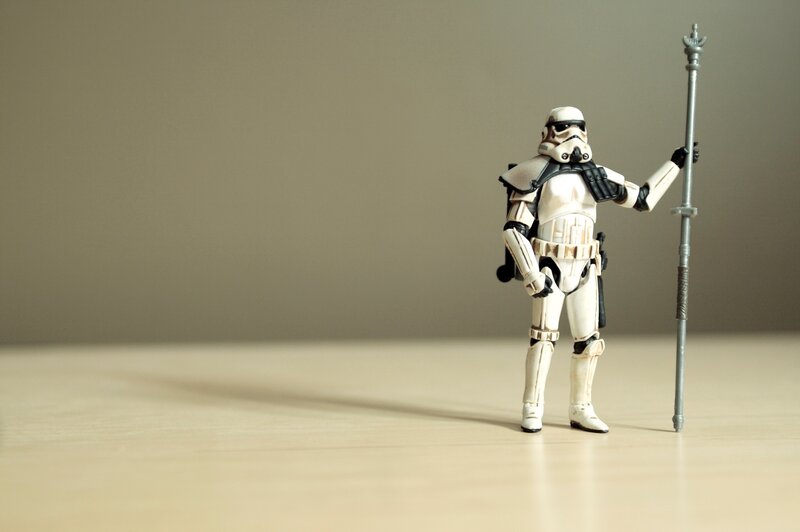 Stormtrooper action figure