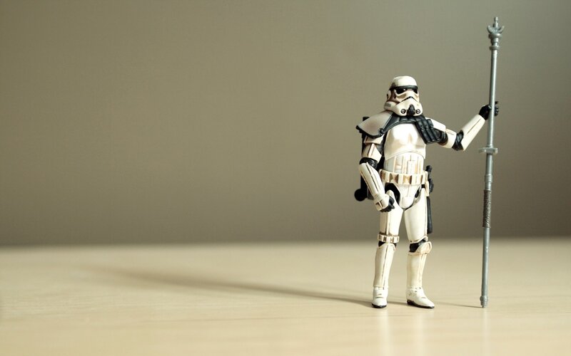 Stormtrooper action figure