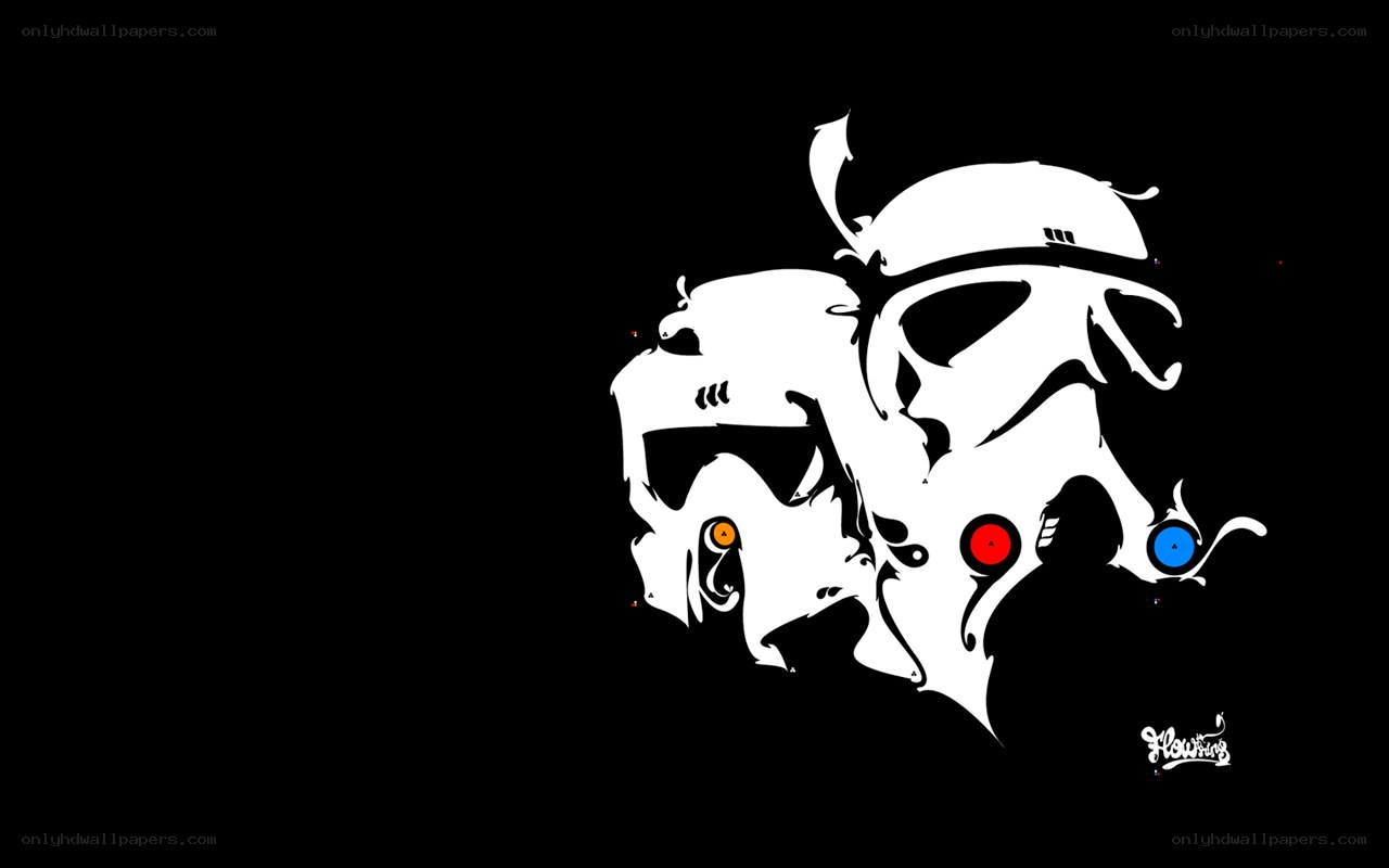 stormtrooper art wallpaper