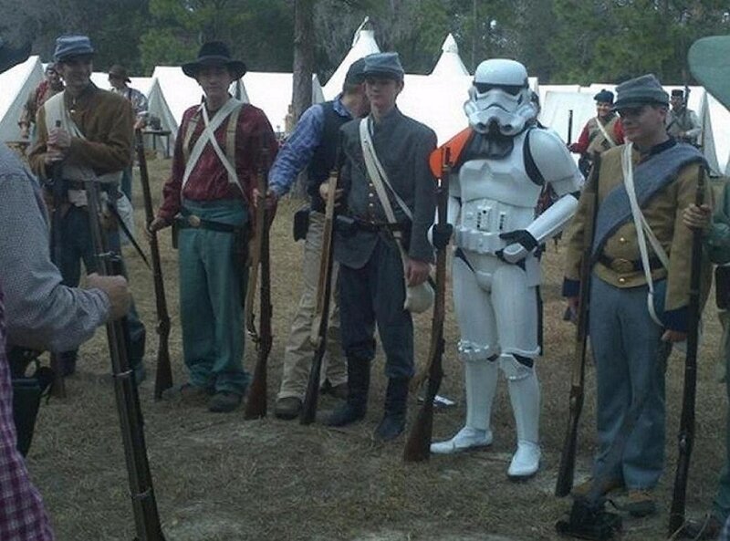 Stormtrooper at Reenactment