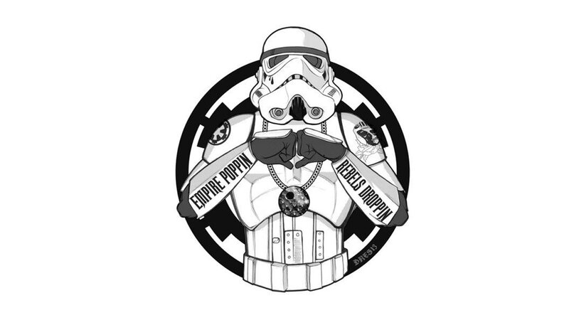 Stormtrooper Character — Black